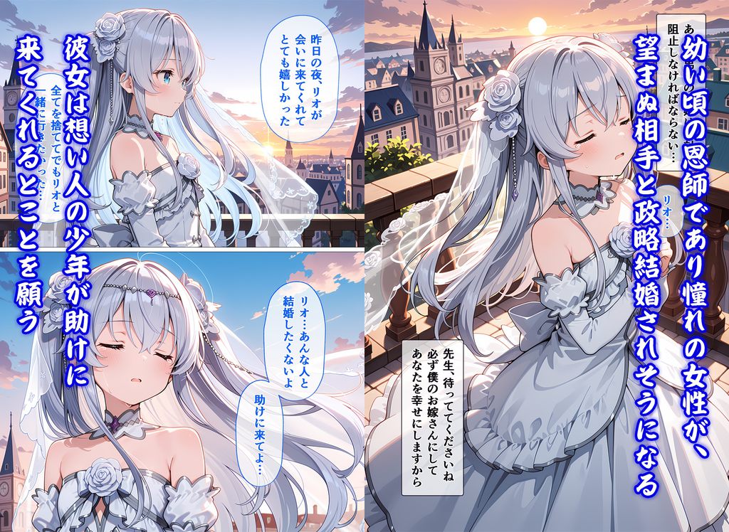 結婚させたら負けかなと思ってる ~憧れの恩師がクソ貴族と政略結婚させられそうになっていたから、精霊術を使って僕のお嫁さんにした話~-RJ01543746